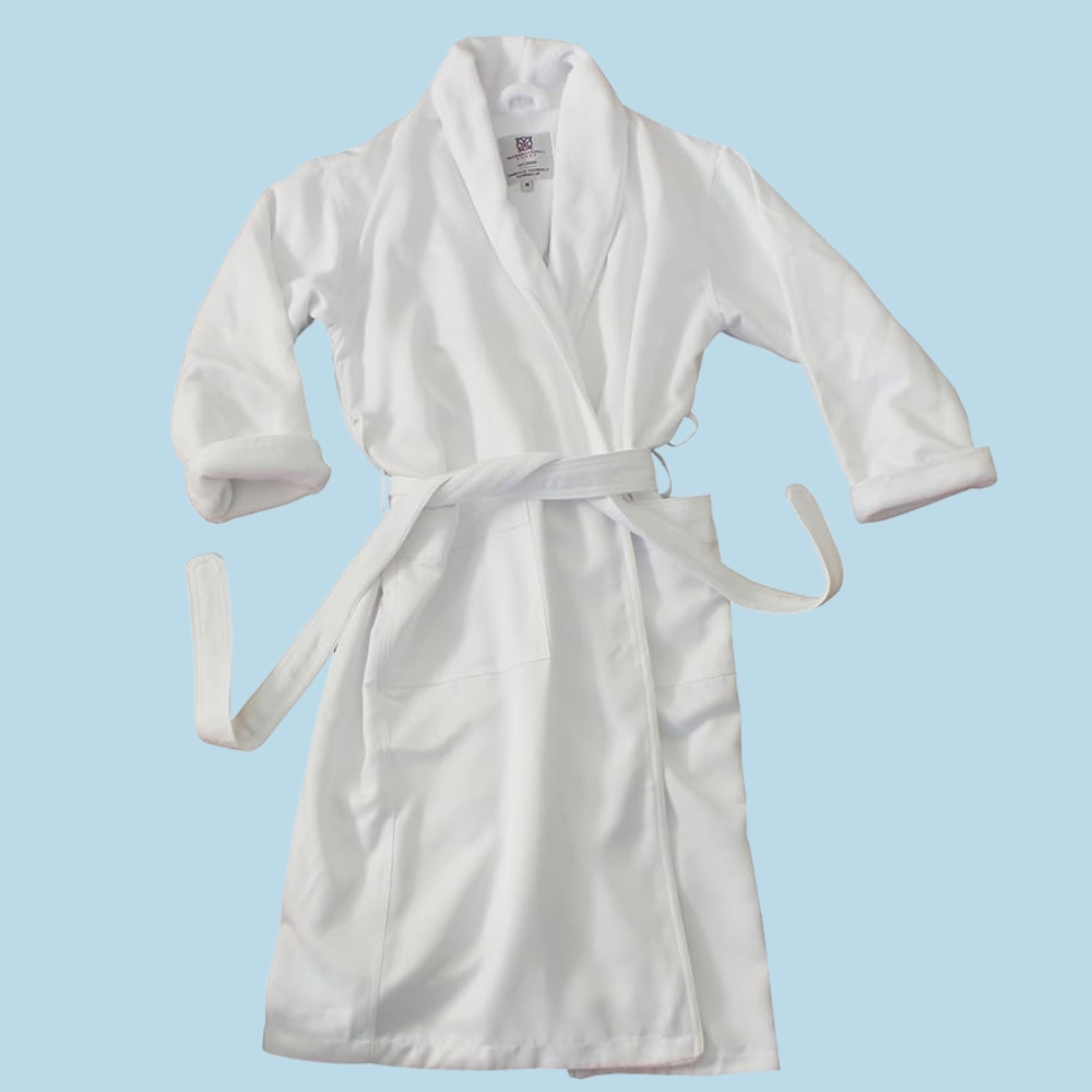 Spa Bathrobe (Light Slate): image 4